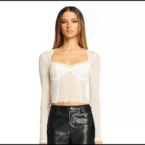 ⭐️I.AM.GIA⭐️ GIANNA LONG SLEEVE TOP ⭐️ Size S.